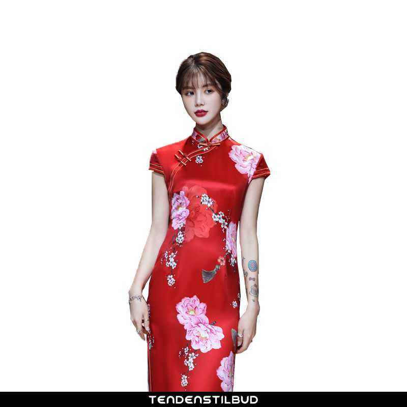 Kjoler Dame Cheongsam Behagelige Kjole