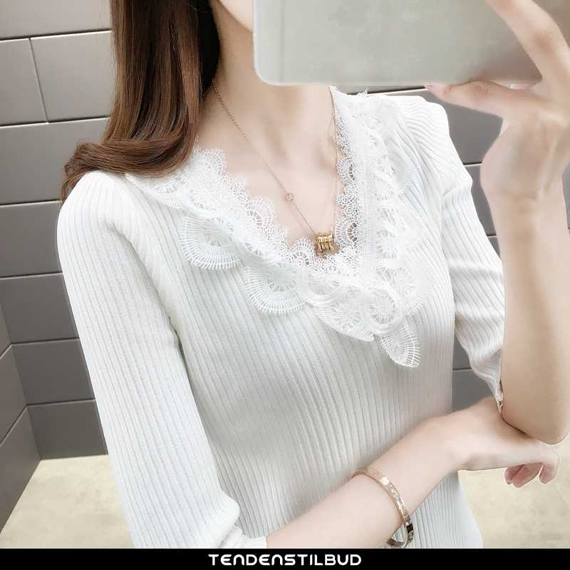 Sweatere Dame Sweater Behagelige Elegante