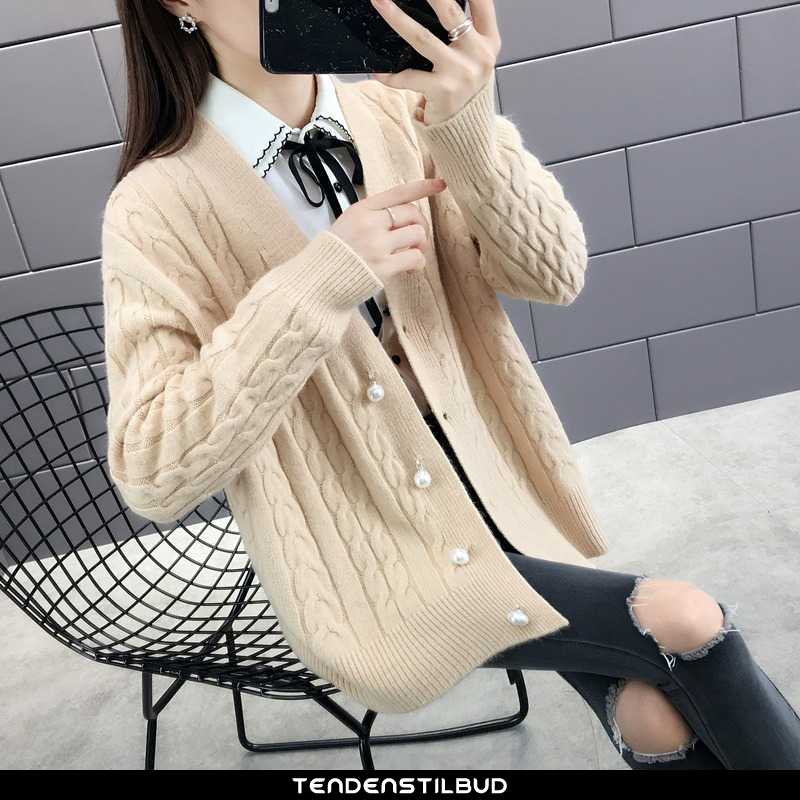 Sweatere Dame Sweater Elegante Khaki