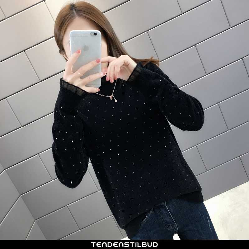 Sweatere Dame Sweater Vinter Elegante